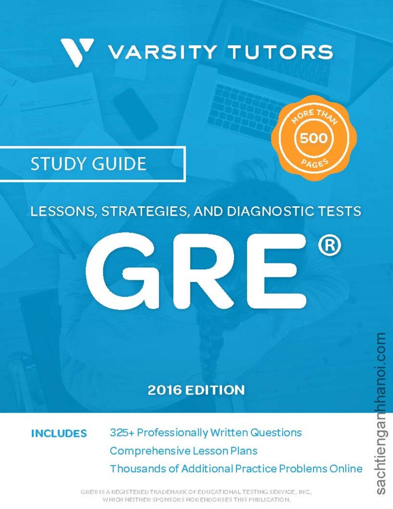 [Sách] GRE Study Guide Lesson, Strategies and Diagnostic Tests – Sách ...