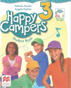 [Sách] Happy Campers 3 Student Book – (1st Edition) - Sách giấy gáy xoắn