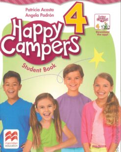 [Sách] Happy Campers 4 Student Book – (1st Edition) - Sách giấy gáy xoắn
