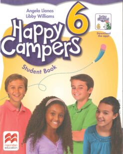 [Sách] Happy Campers 6 Student Book – (1st Edition) - Sách giấy gáy xoắn