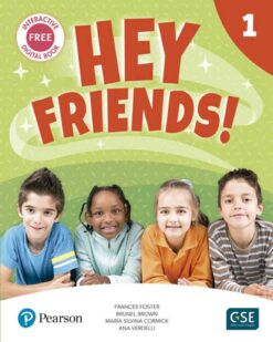 [Sách] Hey Friends! 1 Student's Book - Sách giấy gáy xoắn
