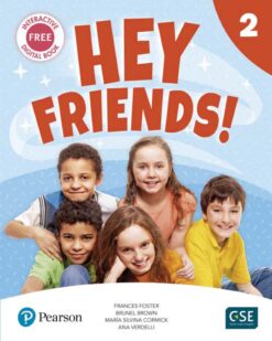[Sách] Hey Friends! 2 Student's Book - Sách giấy gáy xoắn