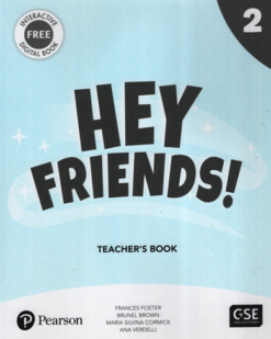 [Sách] Hey Friends! 2 Teacher's Book - Sách giấy gáy xoắn