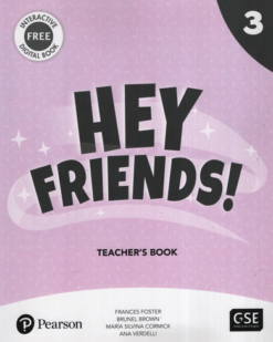 [Sách] Hey Friends! 3 Teacher's Book - Sách giấy gáy xoắn