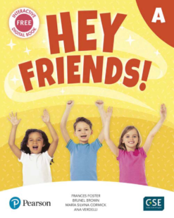 [Sách] Hey Friends! A Student's Book - Sách giấy gáy xoắn