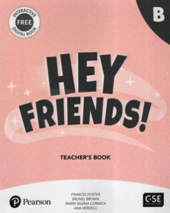 [Sách] Hey Friends! B Teacher's Book - Sách giấy gáy xoắn