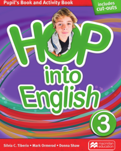 [Sách] Hop Into English 3 Pupil's Book and Activity Book – Sách giấy gáy xoắn