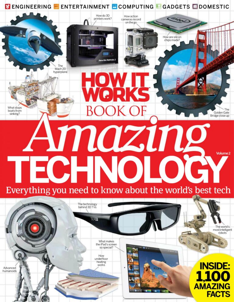 [Sách] How It Works Book of Amazing Technology – Sách giấy gáy xoắn ...