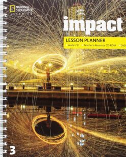 [Sách] Impact 3 LESSON PLANNER (BRITISH English) - Sách giấy gáy xoắn