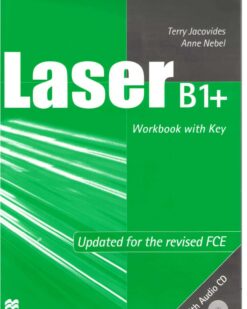 [Sách] Laser B1+ Workbook with Key - Sách giấy gáy xoắn