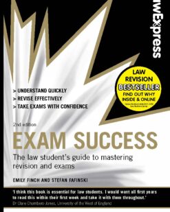 [Sách] Law Express: Exam Success 2nd Edition – Sách giấy gáy xoắn