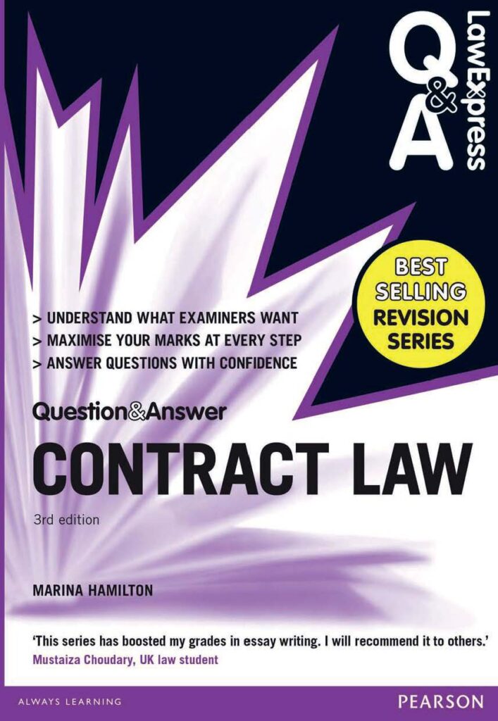 [Sách] Law Express Question & Answers: Contract Law 3rd Edition – Sách ...