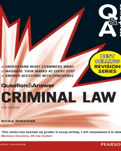 [Sách] Law Express Question & Answers: Criminal Law – Sách giấy gáy xoắn