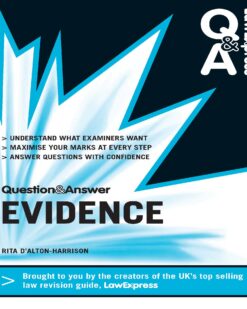 [Sách] Law Express Question & Answers: Evidence – Sách giấy gáy xoắn