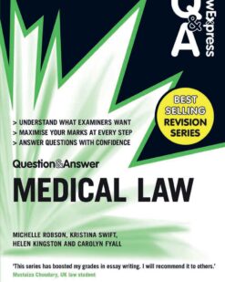 [Sách] Law Express Question & Answers: Medical Law – Sách giấy gáy xoắn