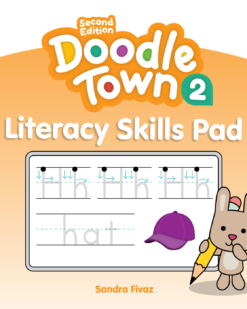 [Sách] Macmillan Doodle Town (2nd Edition) level 2 Literacy Skills Pad - Sách giấy gáy xoắn