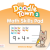 [Sách] Macmillan Doodle Town (2nd Edition) level 2 Math Skills Pad - Sách giấy gáy xoắn