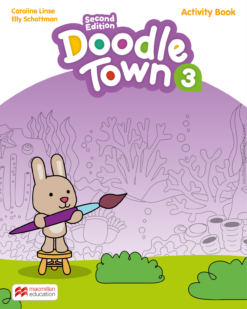 [Sách] Macmillan Doodle Town (2nd Edition) level 3 Activity Book - Sách giấy gáy xoắn