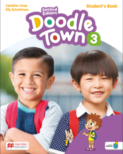 [Sách] Macmillan Doodle Town (2nd Edition) level 3 Student's Book - Sách giấy gáy xoắn
