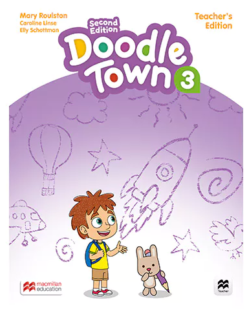 [Sách] Macmillan Doodle Town (2nd Edition) level 3 TEACHER'S Book - Sách giấy gáy xoắn