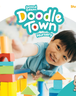 [Sách] Macmillan Doodle Town (2nd Edition) Nursery Student's Book - Sách giấy gáy xoắn