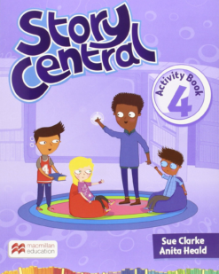 [Sách] Macmillan Story Central level 4 Activity Book - Sách giấy gáy xoắn