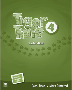 [Sách] Macmillan Tiger Time 4 Teacher's Book - Sách giấy gáy xoắn