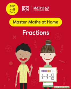 [Sách] Master Maths at Home Level 3 (KS2) Ages 7–8 series : Fractions - Sách giấy gáy xoắn