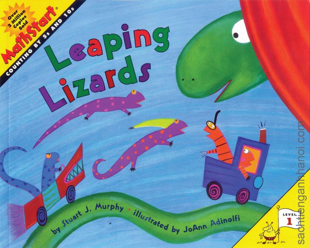 [Sách] MathStart Level 1: Leaping Lizards – Sách giấy gáy xoắn - Sách ...