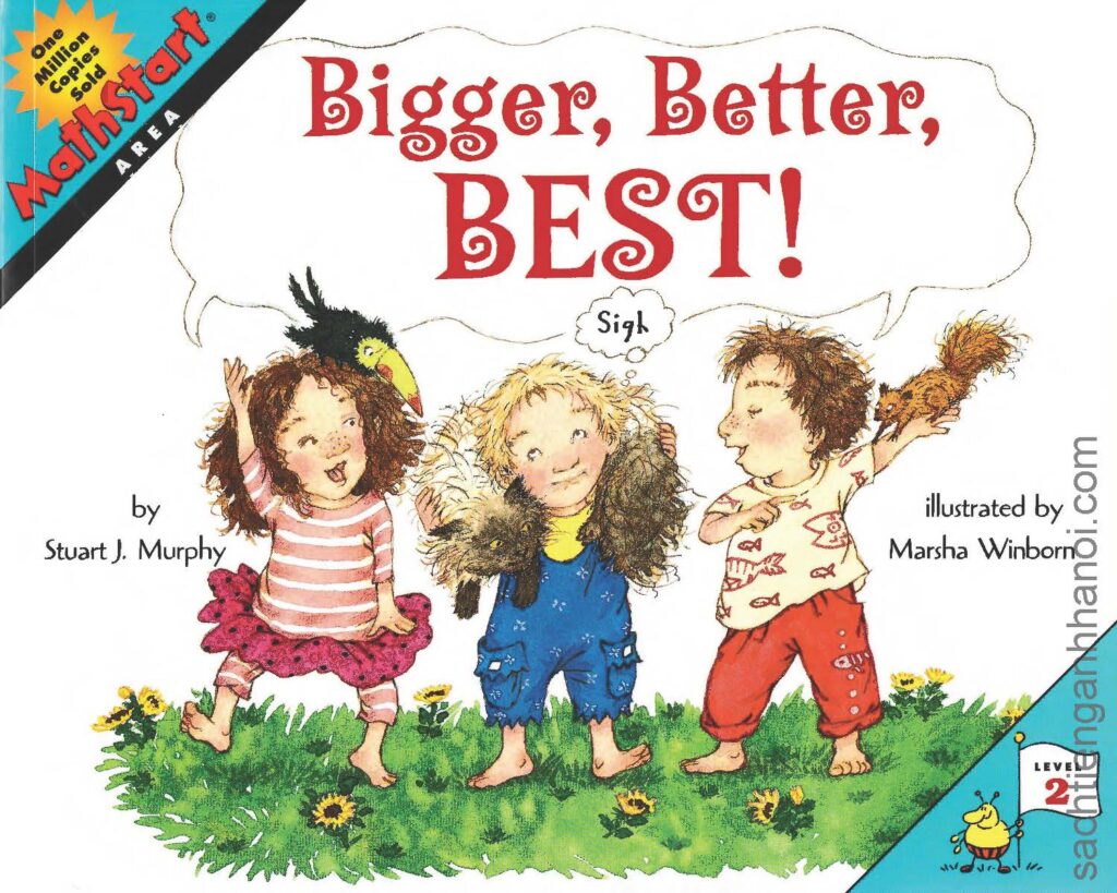 [Sách] MathStart Level 2: Bigger, Better, Best! – Sách giấy gáy xoắn ...