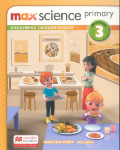 [Sách] Max Science Primary Grade 3 Workbook Discovering Through Enquiry - Sách giấy gáy xoắn