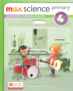 [Sách] Max Science Primary Grade 4 Workbook Discovering Through Enquiry - Sách giấy gáy xoắn