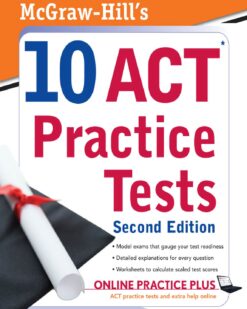 [Sách] McGraw-Hill's 10 ACT Practice Tests Second Edition - Sách giấy gáy xoắn