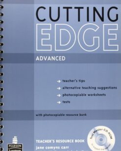 [Sách] New Cutting Edge Advanced 2nd Edition Teacher's Resource Book - Sách giấy gáy xoắn