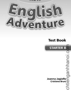 [Sách] New English Adventure Starter B Test Book – Sách giấy gáy xoắn