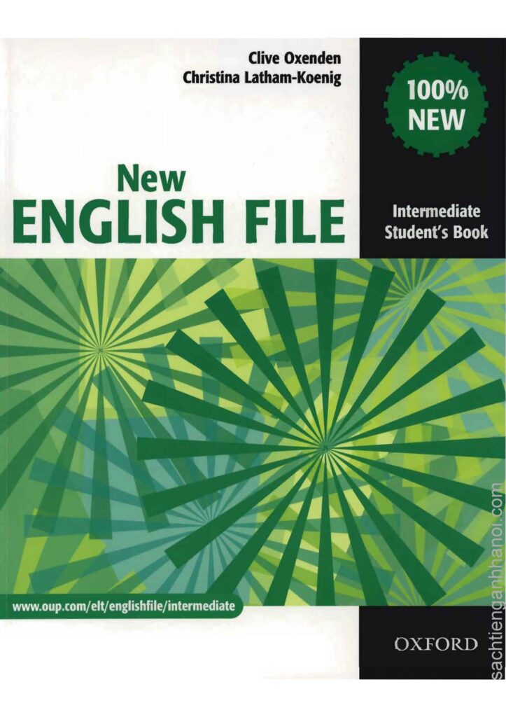 [Sách] New English File Intermediate Student’s Book – Sách giấy gáy ...