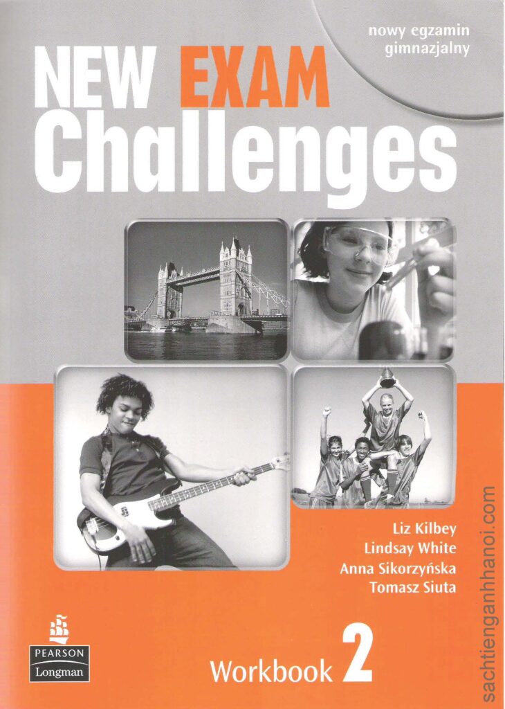 [Sách] New Exam Challenges 2 Workbook – sách giấy gáy xoắn - Sách Tiếng