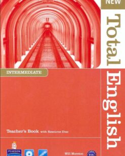 [Sách] New Total English Intermediate Teacher's Book - Sách giấy gáy xoắn