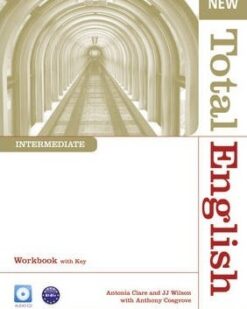 [Sách] New Total English Intermediate Workbook with Key - Sách giấy gáy xoắn