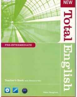 [Sách] New Total English Pre-Intermediate Teacher's Book - Sách giấy gáy xoắn
