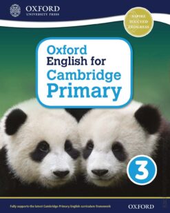 [Sách] Oxford English for Cambridge Primary Book 3 (1st Edition) – Sách giấy gáy xoắn