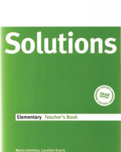 [Sách] Oxford Solutions Elementary Teacher's Book ( 1st Edition) – Sách giấy gáy xoắn