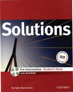 [Sách] Oxford Solutions Pre-Intermediate Student's Book ( 1st Edition) – Sách giấy gáy xoắn