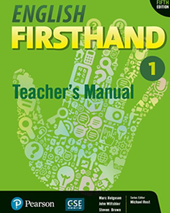 [Sách] Pearson English Firsthand level 1 Teacher's Manual (5th Edition) - Sách giấy gáy xoắn