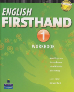 [Sách] Pearson English Firsthand level 1 Workbook (5th Edition) - Sách giấy gáy xoắn