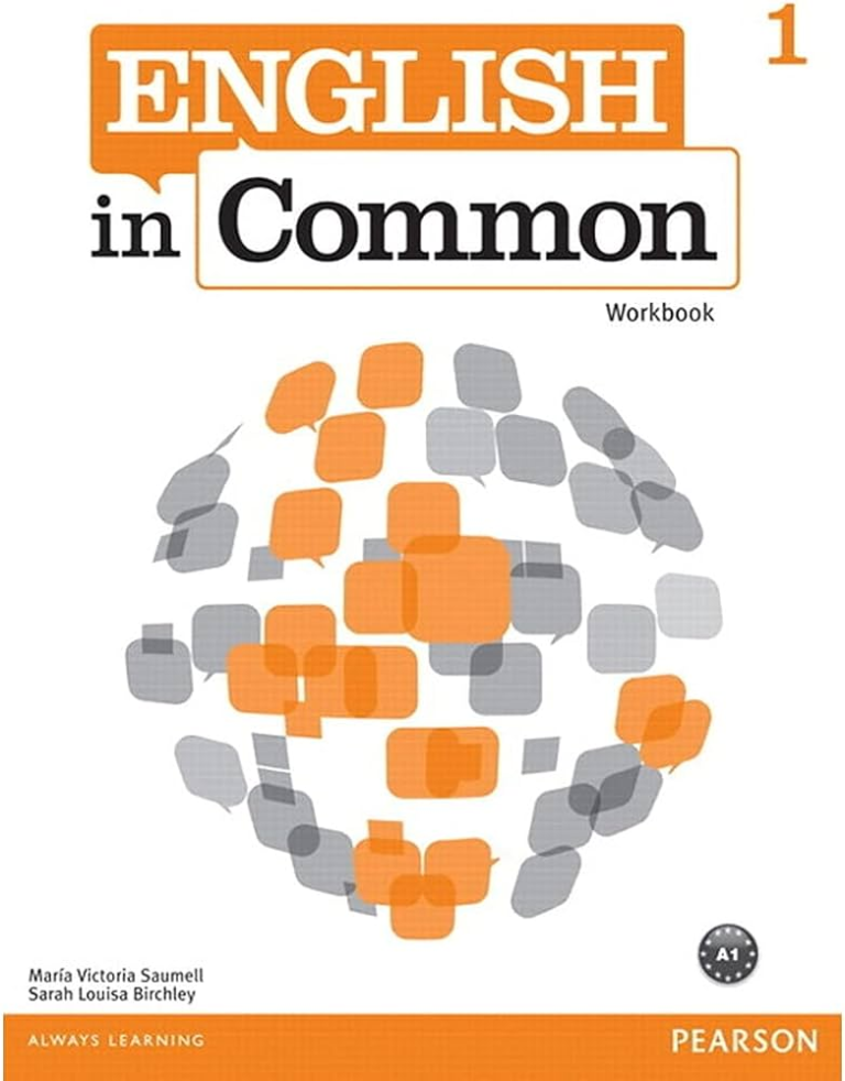 [Sách] Pearson English in Common level 1 Workbook – Sách giấy gáy xoắn ...