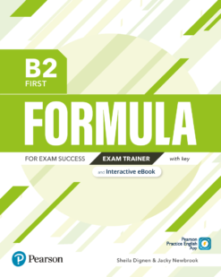 [Sách] Pearson Formula for Exam Success B2 First EXAM TRAINER with key - Sách giấy gáy xoắn