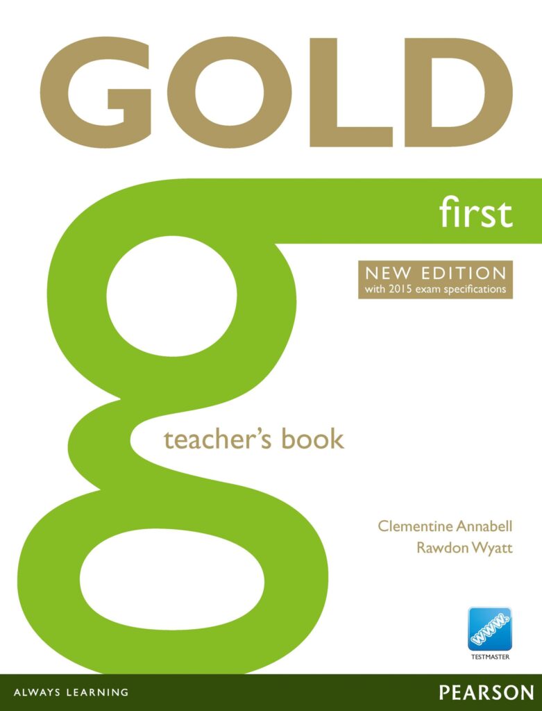 [Sách] Pearson Gold First Teacher’s Book (1st Edition) – Sách giấy gáy ...
