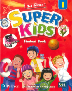 [Sách] Pearson SuperKids 1 Student Book (3rd Edition 2019) - Sách giấy gáy xoắn