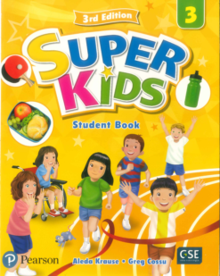 [Sách] Pearson SuperKids 3 Student Book (3rd Edition 2019) - Sách giấy gáy xoắn